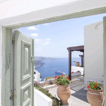 Apartment Author's Cave House,breathtaking Caldera View!6pax